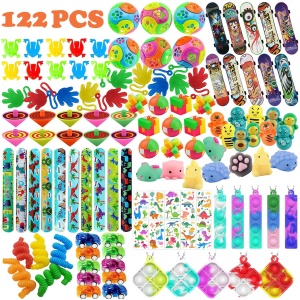 Coffret Cadeau EnfantCado 122 Pièces Assortiment Jouets Gadgets