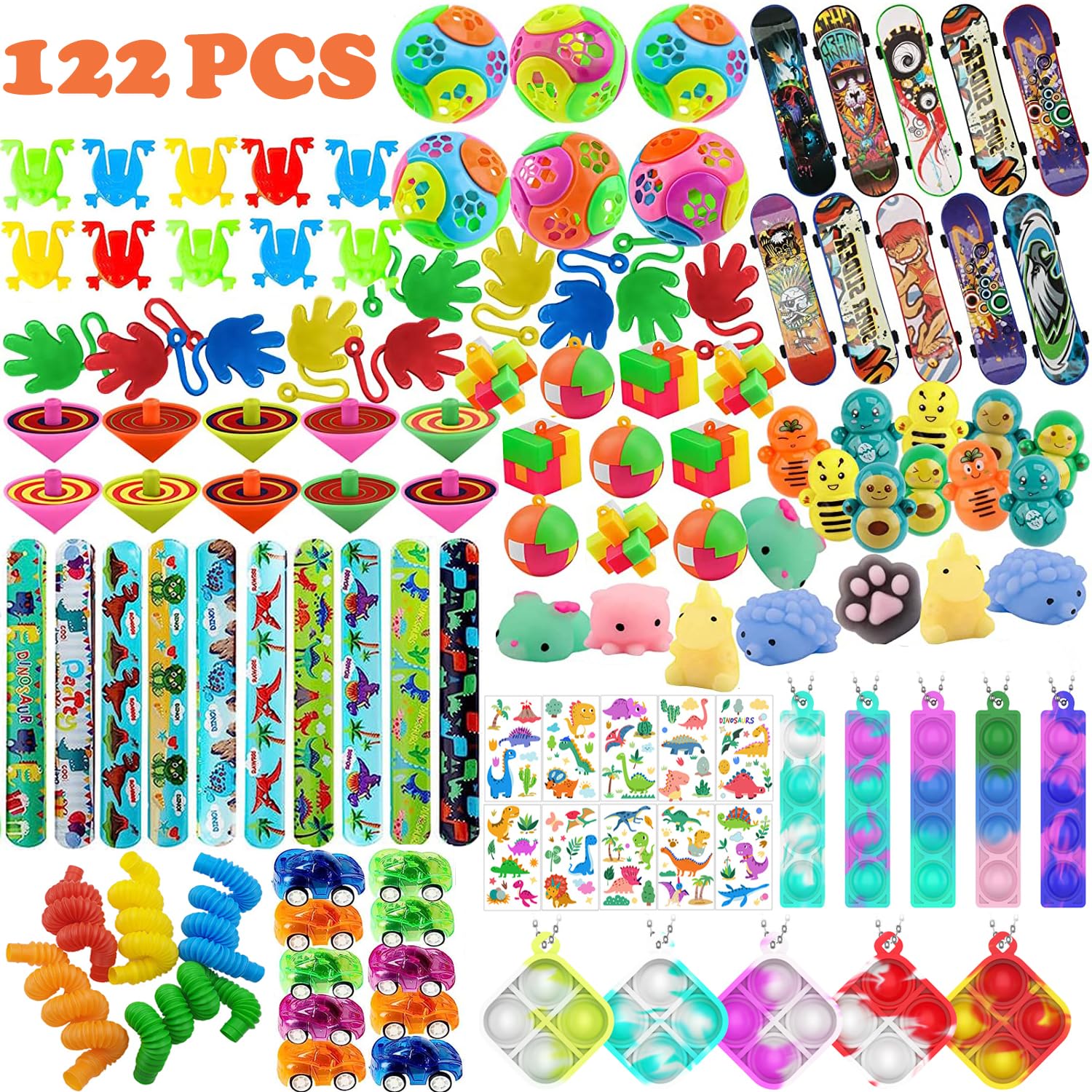 Coffret Cadeau EnfantCado 122 Pièces Assortiment Jouets Gadgets