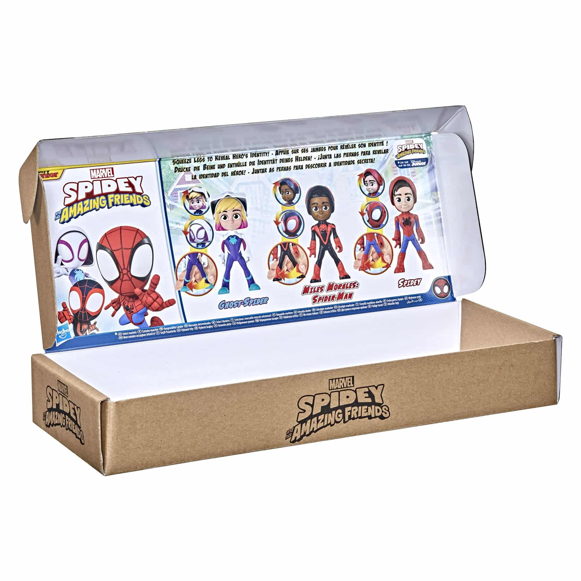 Multipack Figurines EnfantCado Spidey Identité Secrète Masques Rabattables – Image 3