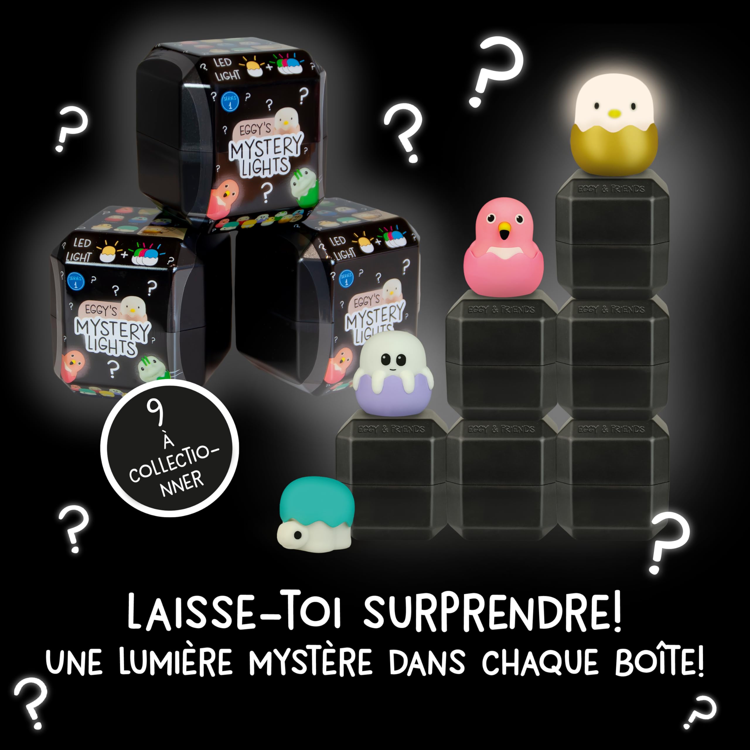 Boîte mystère Mini veilleuses EnfantCado EGGY'S Mystery Lights – Image 2
