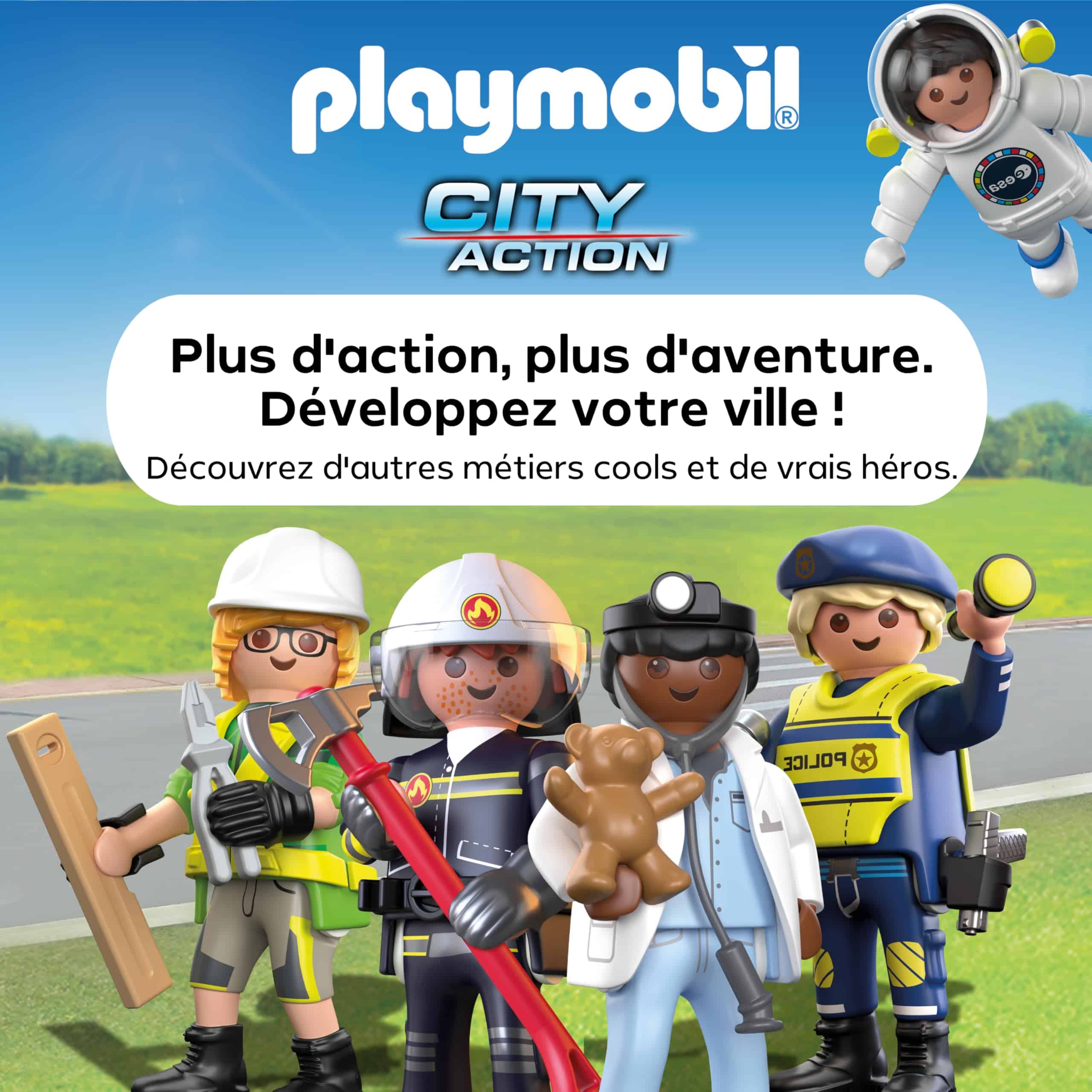 Centre de Commandement de la Police Playmobil Action Heroes avec Figurines et Accessoires – Image 6