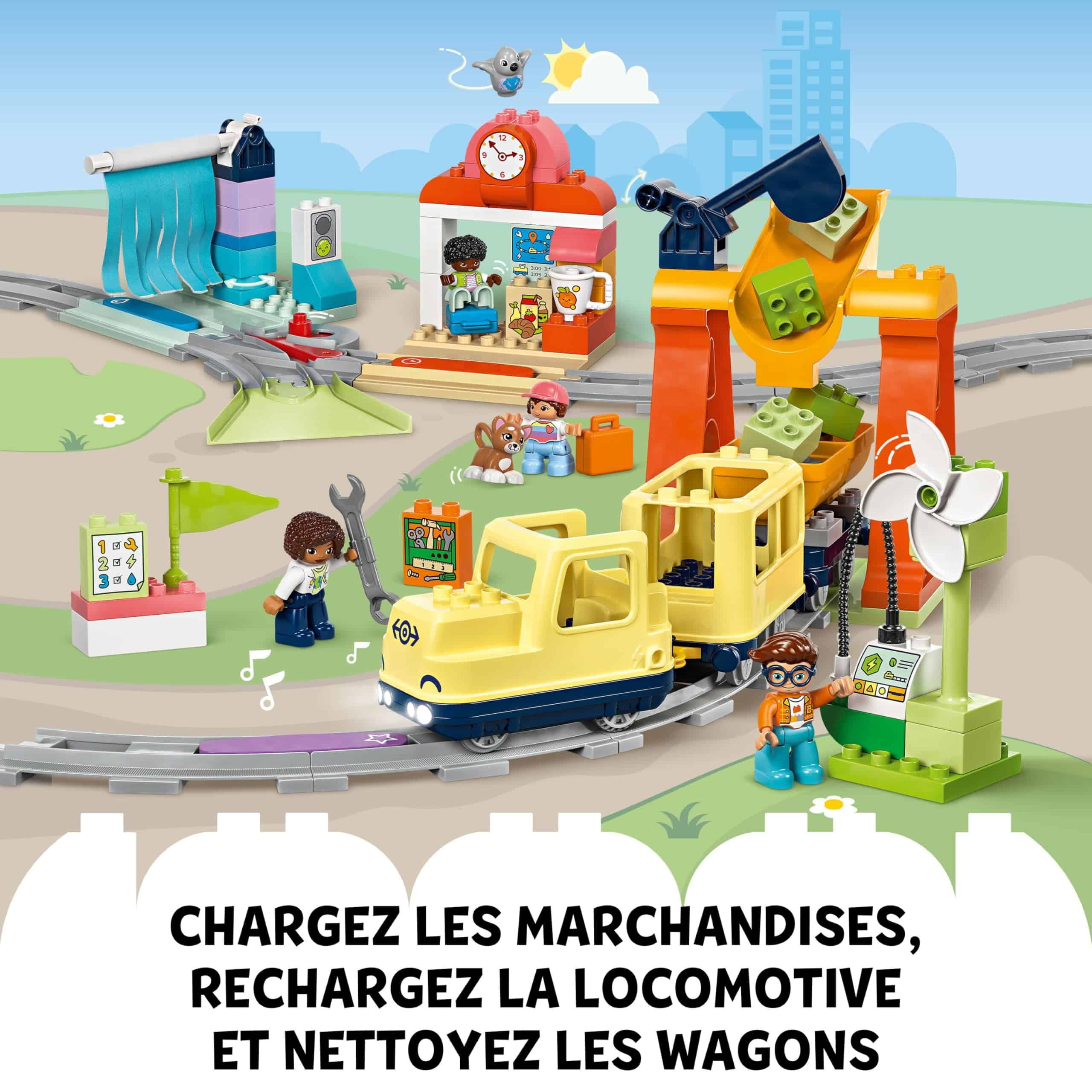 Train Communautaire Interactif EnfantCado LEGO Duplo Push&Go – Image 5