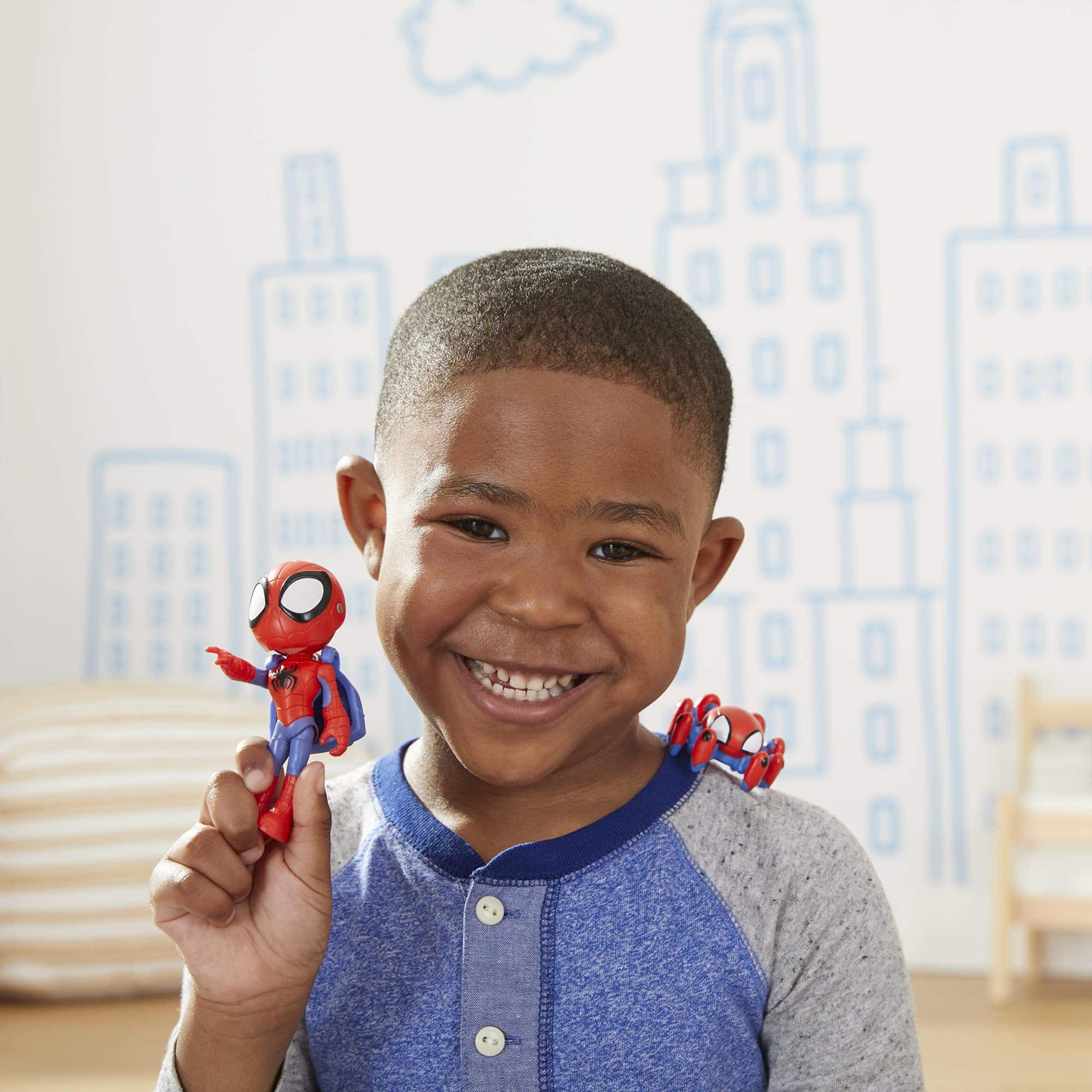 Multipack Figurines EnfantCado Spidey Identité Secrète Masques Rabattables – Image 4