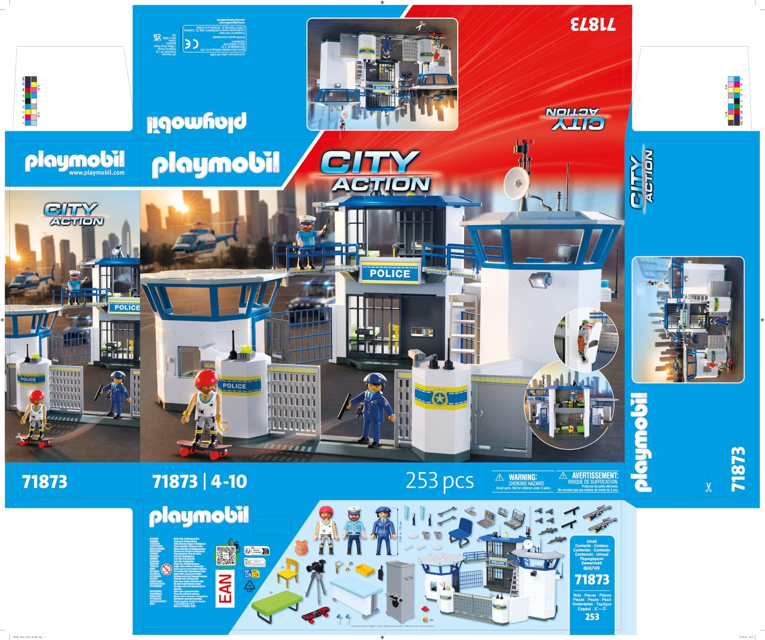Centre de Commandement de la Police Playmobil Action Heroes avec Figurines et Accessoires – Image 7
