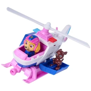 Hélicoptère Mission Détectives Pat Patrouille de Stella avec 2 figurines amovibles