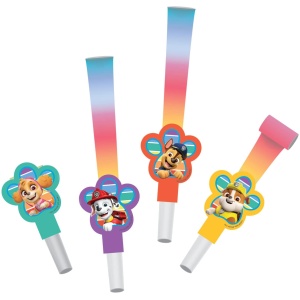 Amscan 8 blowouts paw patrol 2022 plasticpaper 30 cm 9914244