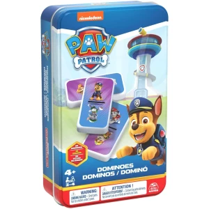 La pat patrouille boite metal dominos la pat patrouille