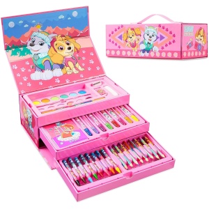 Paw patrol set de coloriage pat patrouille coffret peinture