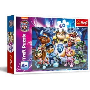 Trefl paw patrolthe mighty movie aventures de heros de