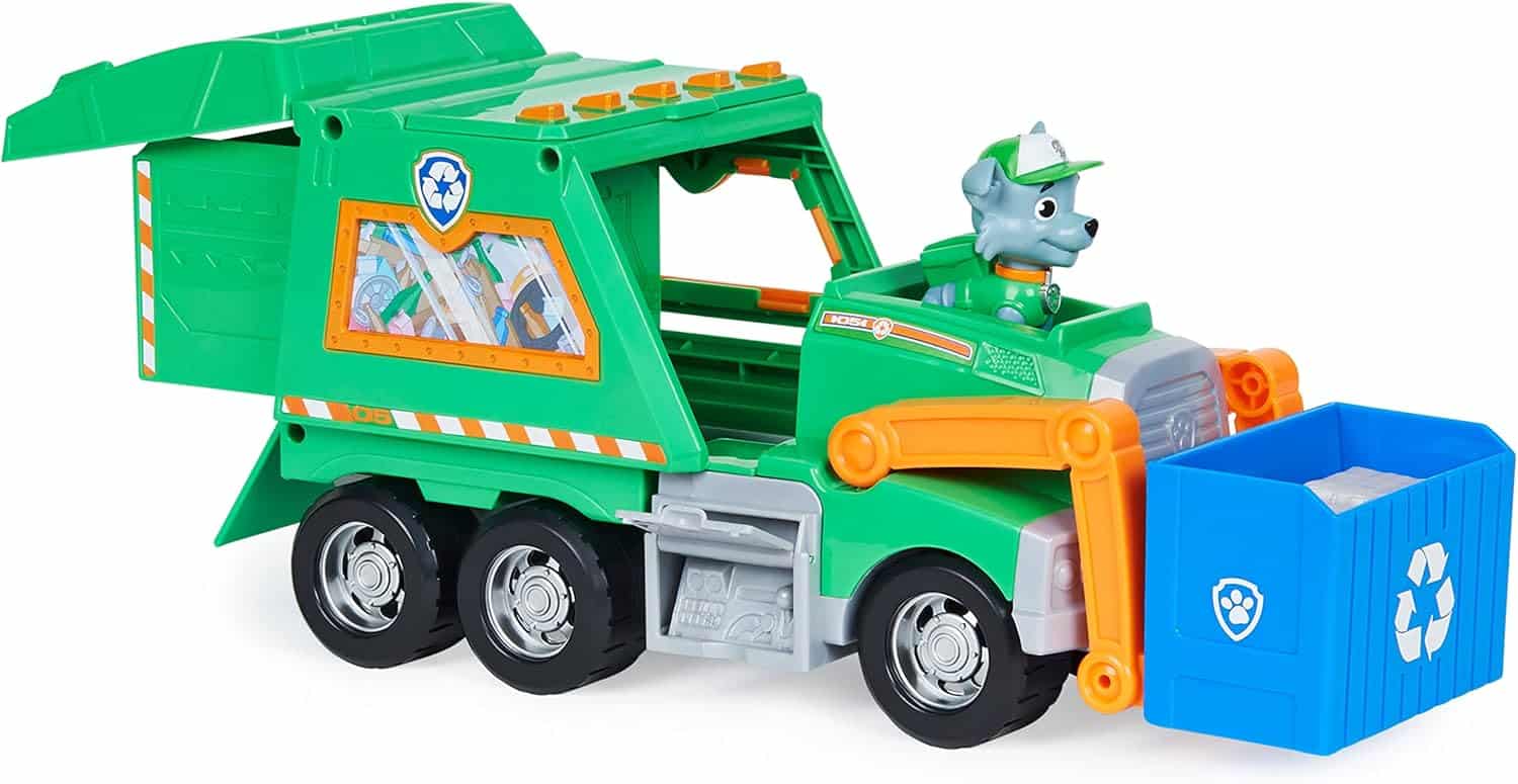 camion de recyclage de Rocky