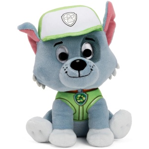 La pat’ patrouille   peluche gund 15 cm rocky  