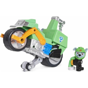 Paw patrol la pat' patrouille   vehicule + figurine rocky