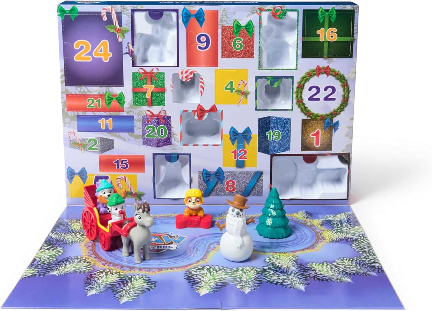 la pat patrouille calendrier de l'avent noel 2024