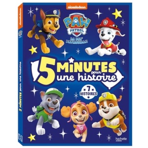 Livre Pat'Patrouille - 5 minutes pour une histoire Recueil 160 pages