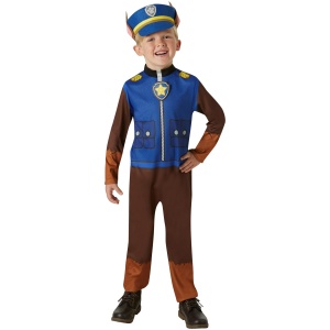 Déguisement Chase Pat'Patrouille - Combinaison avec Chapeau 2-3 ans