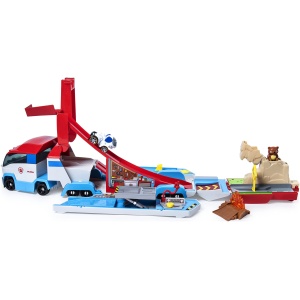Camion Pat' Patrouilleur 2 en 1 True Metal avec Circuit Paw Patrol