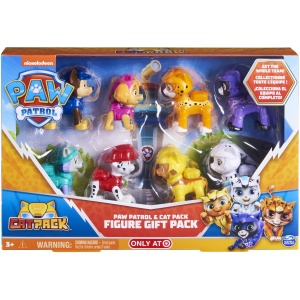 Pack Figurines Cat Pack Pat'Patrouille - Coffret Cadeau
