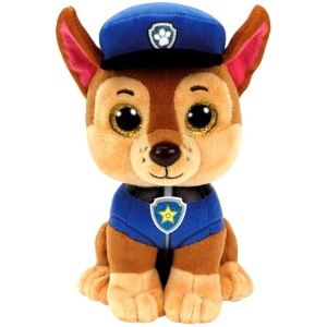 Peluche Chase Pat'Patrouille Yeux Scintillants 15 cm