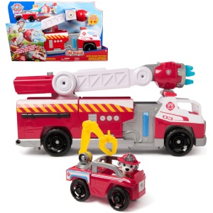 Camion de Pompiers Fire Rescue Pat'Patrouille - Voiture Marcus avec Sons et Lumières