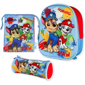 Sac à Dos Enfant Pat'Patrouille - Cartable Maternelle 3D Garçon Fille