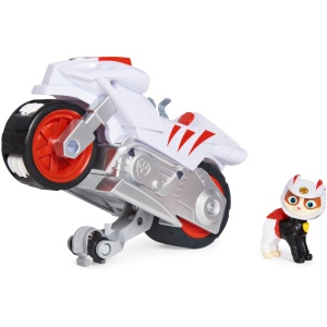 Moto Wildcat Pat'Patrouille Deluxe à Rembobinage avec Figurine