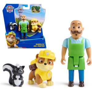 Lot de Figurines Ruben & Mr. Porter Pat'Patrouille - Articulées 3+
