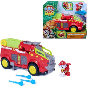 Pat Patrouille Mission Dino : camion de pompiers de Marcus avec lance-projectiles