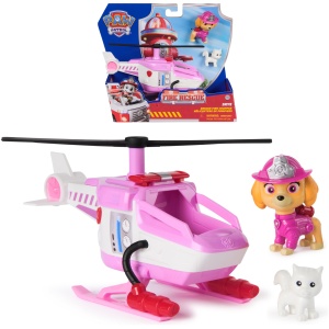 Véhicule Stella Pat'Patrouille Fire Rescue Mission - Voiture Pompier avec Figurine