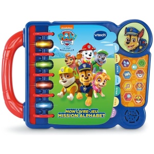 VTech Mission Alphabet Pat'Patrouille : le livre-jeu des lettres
