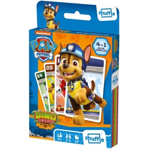 Shuffle Pat'Patrouille : 4 jeux de cartes en une boîte