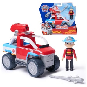 Véhicule Ryder Pat'Patrouille : quad de pompiers et figurine