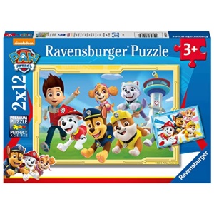 Puzzle Pat'Patrouille 2x12 pièces Super détectives Ravensburger