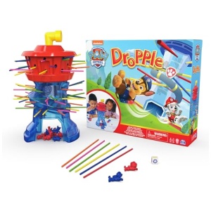 Jeu d'adresse Pat'Patrouille Dropple avec tour et bâtonnets